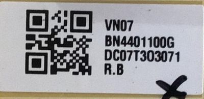 FUENTE PARA TV SAMSUNG / NUMERO DE PARTE BN44-01100G / L55E7_BDY / BN441100G / PANEL CY-QB050HGCV1H / MODELO QN50Q60BAFXZA XA03 - Imagen 2